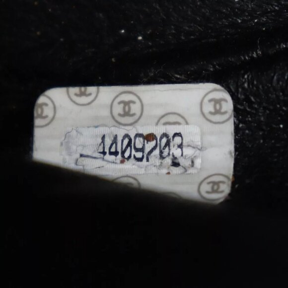 CHANEL ChainShoulder Shoulder Bag Matelasse30 black Velor Women - Picture 4 of 11